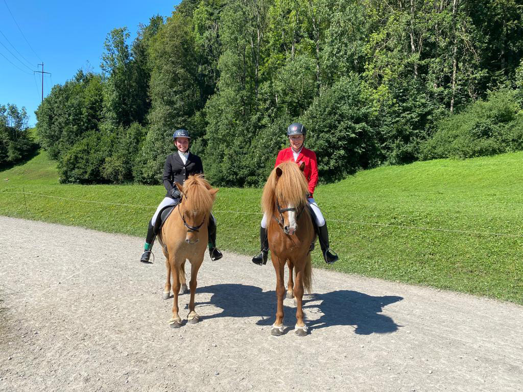 Schweizermeisterschaften 2019 in Brunnadern. Martin und Karin Heller